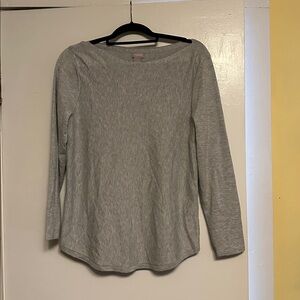 Chico's Heather Gray Knit Top